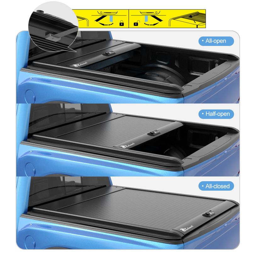 Customizable Manual Tonneau Cover