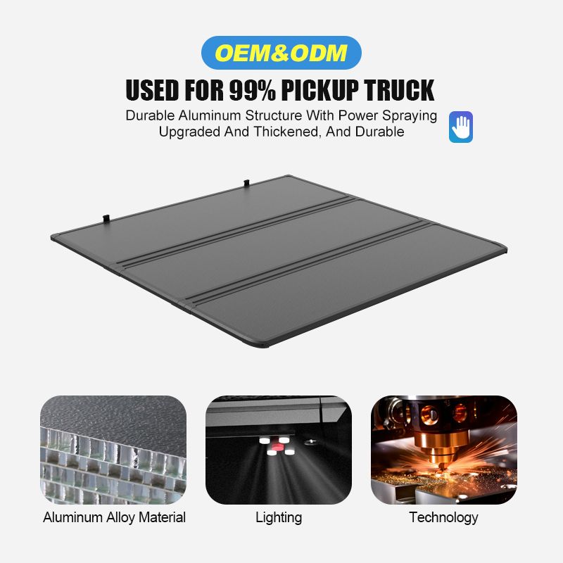 Lightweight Tri Folding Tonneau Cover