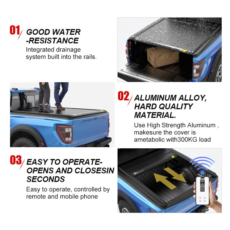 Waterproof Electric Truck Bed Covers