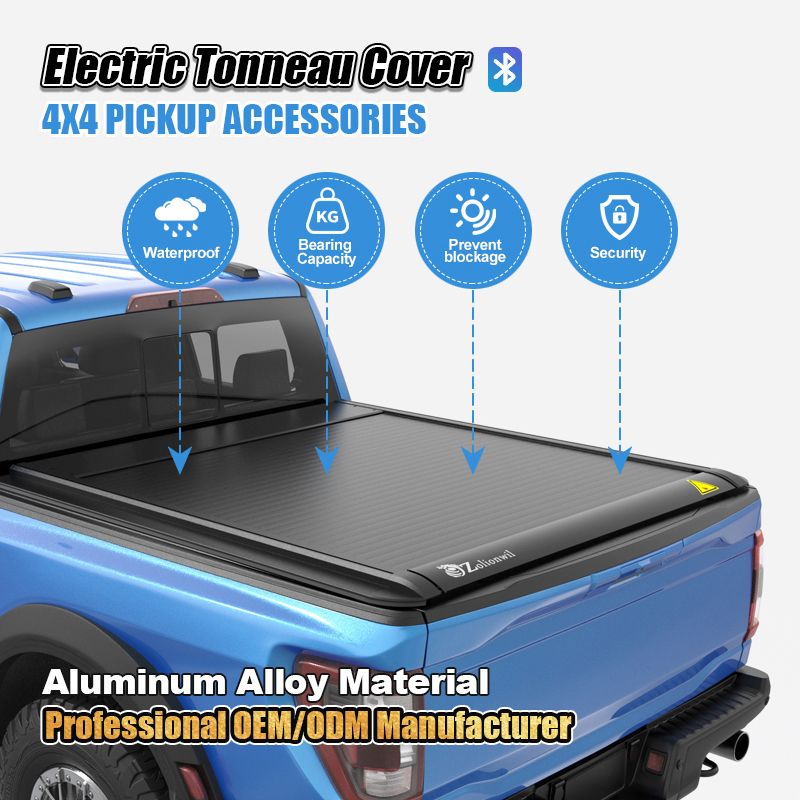 Electric Roller Lid Shutter Tonneau Cover