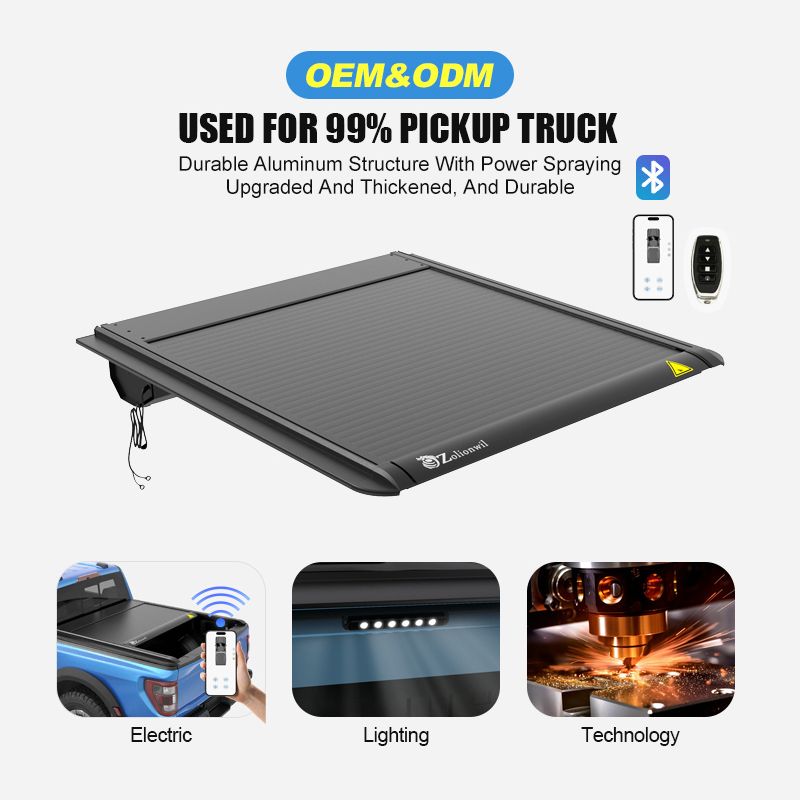 Electric Roller Lid Shutter Tonneau Cover