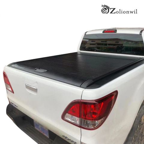 Easy To Install Roll-Up Manual Hard Tonneau Cover