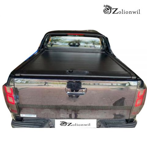 Weather-Resistant Manual Tonneau Cover