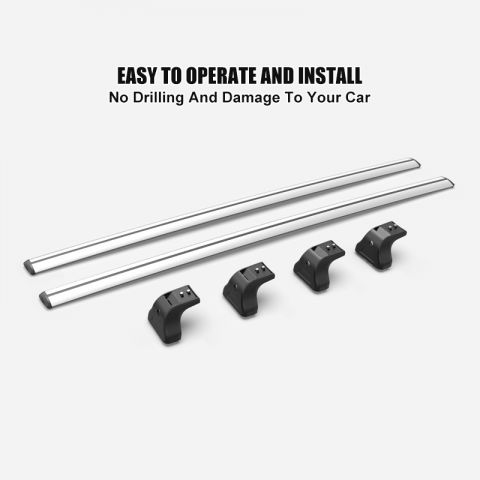 car roof racks cross bars with lock